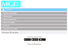 Tablet Screenshot of m.mgel.fr